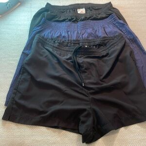 BUNDLE OF 3 WOMENS RUNNING SHORTS, SPORTS SHORTS USED Good Condition